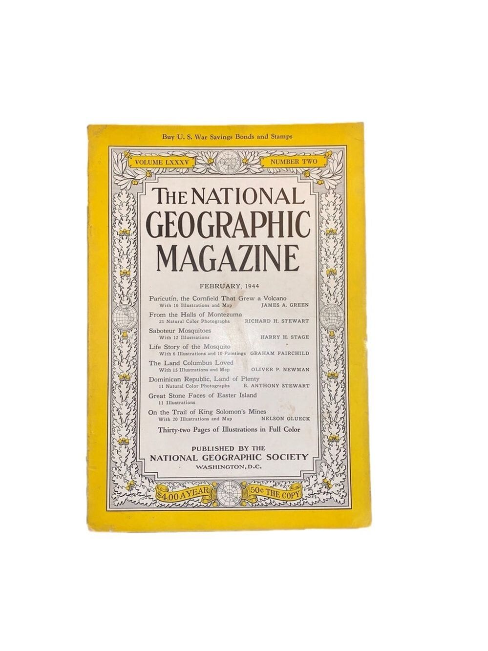 Feb 1944 National Geographic Magazine
